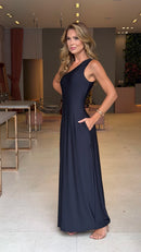 Vestido Poliamida Com Bolso Kenia - Brinde de Natal