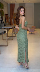 Vestido Luxo Tricot Yasmin - Brinde de Natal