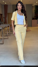 Conjunto Moletinho Blusa Polo & Calça Vera