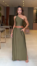 Vestido Poliamida Com Bolso Kenia - Brinde de Natal