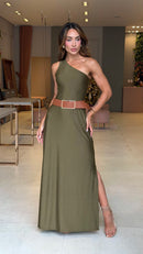 Vestido Poliamida Com Bolso Kenia - Brinde de Natal